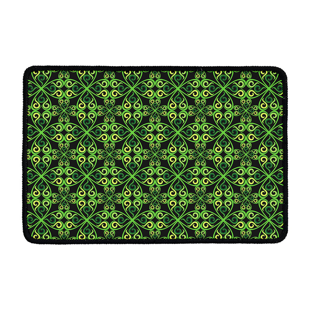 Irish Celtic Symbol Pattern Print Kitchen Mat