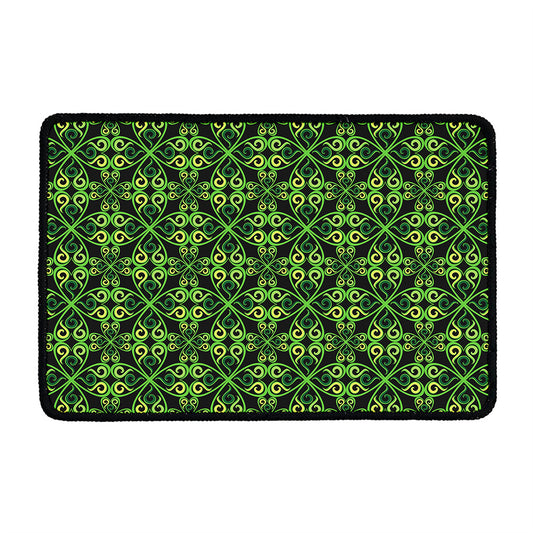 Irish Celtic Symbol Pattern Print Kitchen Mat