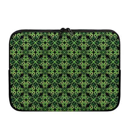 Irish Celtic Symbol Pattern Print Laptop Sleeve