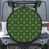 Irish Celtic Symbol Pattern Print Leather Spare Tire Cover