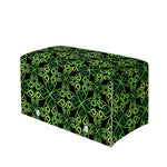 Irish Celtic Symbol Pattern Print Leather Tissue Box Cover