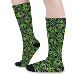 Irish Celtic Symbol Pattern Print Long Socks