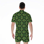 Irish Celtic Symbol Pattern Print Men's Rompers