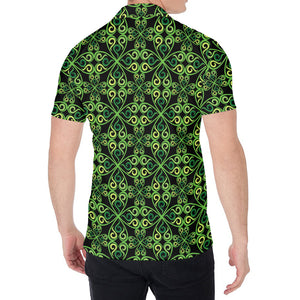 Irish Celtic Symbol Pattern Print Men's Shirt