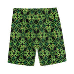 Irish Celtic Symbol Pattern Print Men's Sports Shorts