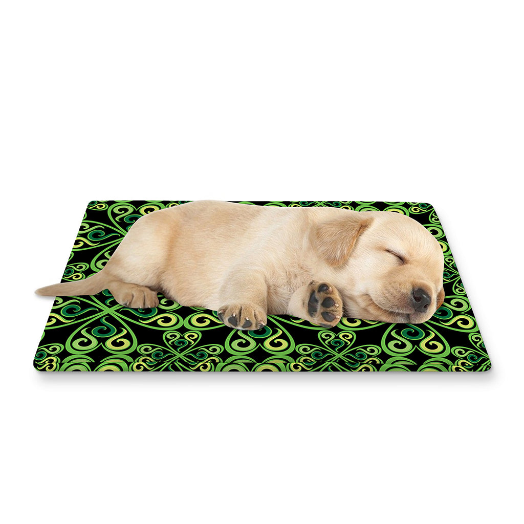 Irish Celtic Symbol Pattern Print Pet Cooling Mat Cover