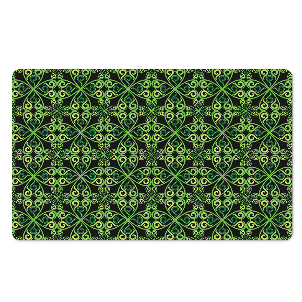 Irish Celtic Symbol Pattern Print Polyester Doormat
