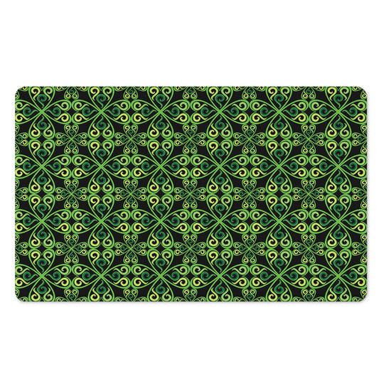 Irish Celtic Symbol Pattern Print Polyester Doormat