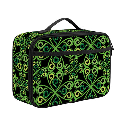 Irish Celtic Symbol Pattern Print Portable Lunch Bag