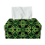 Irish Celtic Symbol Pattern Print Rectangle Tissue Box Cover