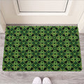 Irish Celtic Symbol Pattern Print Rubber Doormat