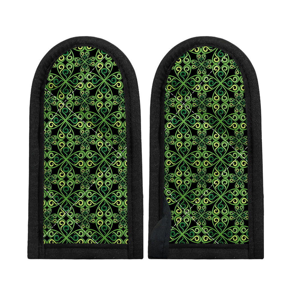 Irish Celtic Symbol Pattern Print Skillet Handle Cover