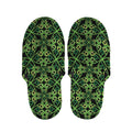 Irish Celtic Symbol Pattern Print Slippers