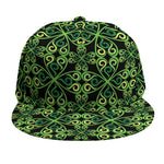 Irish Celtic Symbol Pattern Print Snapback Cap