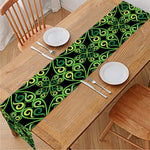 Irish Celtic Symbol Pattern Print Table Runner