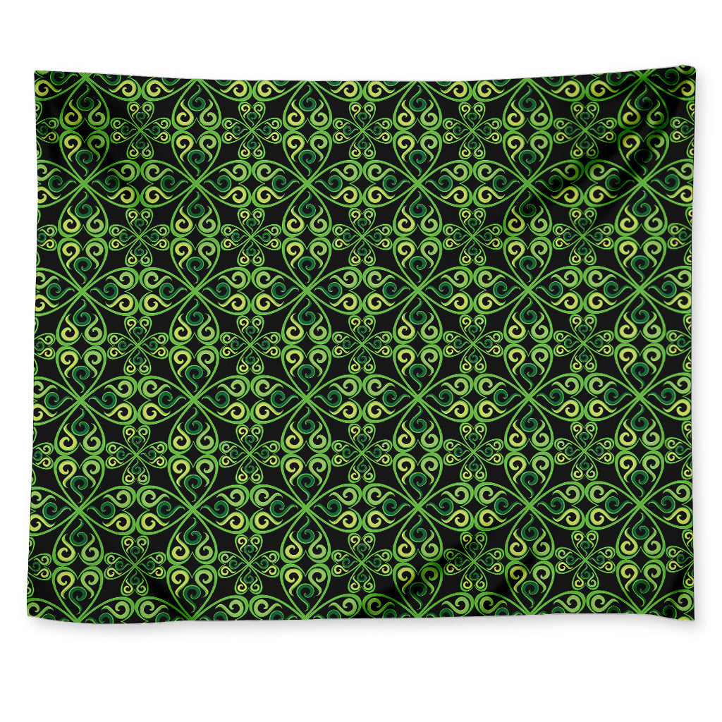Irish Celtic Symbol Pattern Print Tapestry