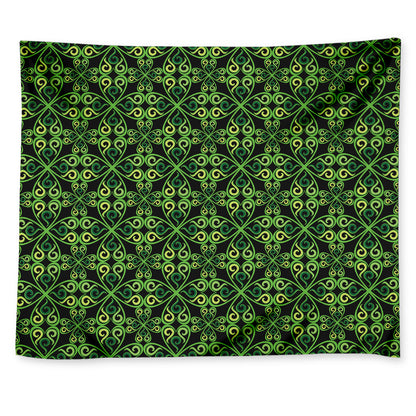 Irish Celtic Symbol Pattern Print Tapestry