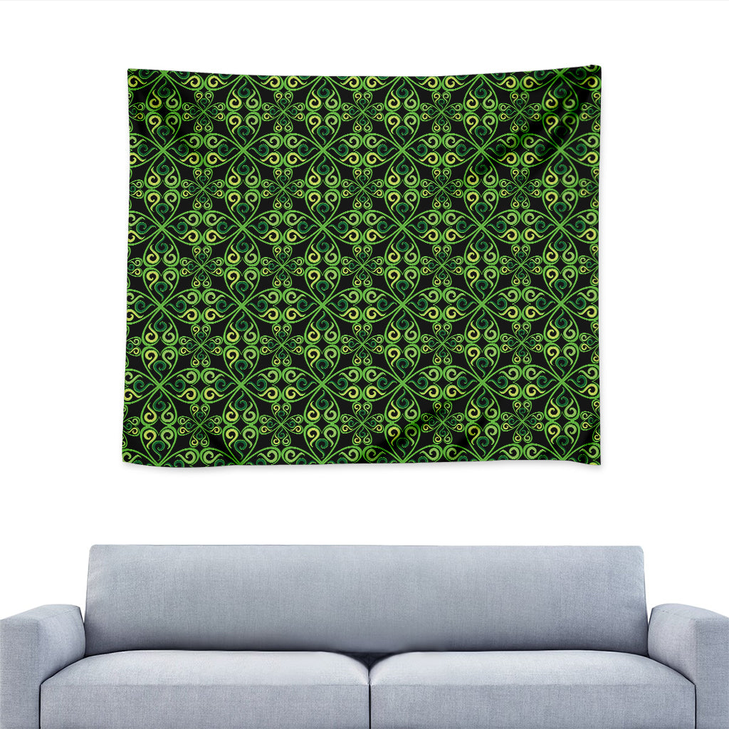 Irish Celtic Symbol Pattern Print Tapestry