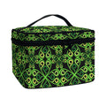 Irish Celtic Symbol Pattern Print Travel Makeup Bag