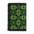 Irish Celtic Symbol Pattern Print Trifold Wallet