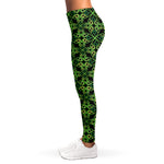 Irish Celtic Symbol Pattern Print Women's Leggings