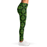 Irish Celtic Symbol Pattern Print Women's Leggings