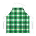 Irish Check Saint Patrick's Day Print Adjustable Apron