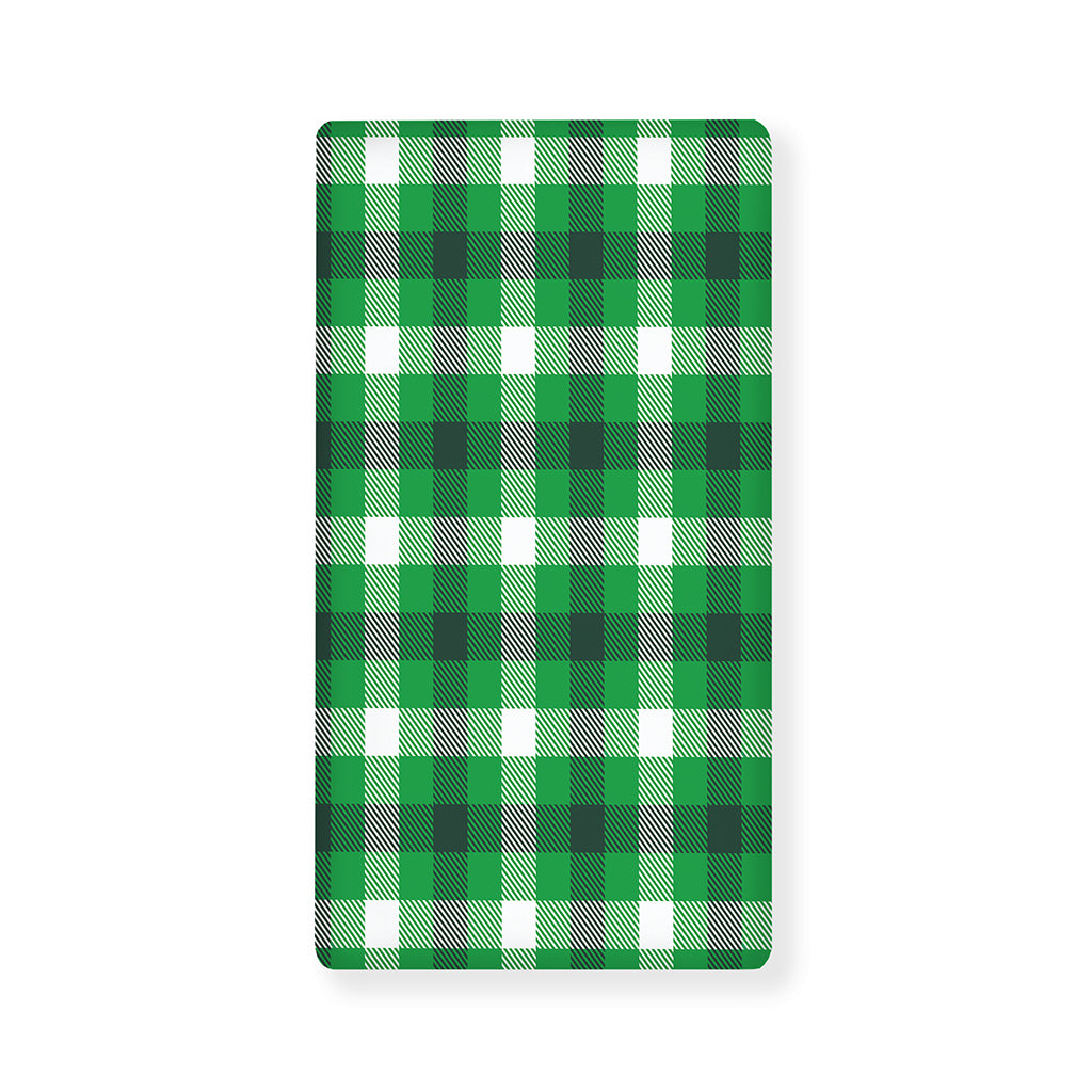 Irish Check Saint Patrick's Day Print Baby Crib Sheet