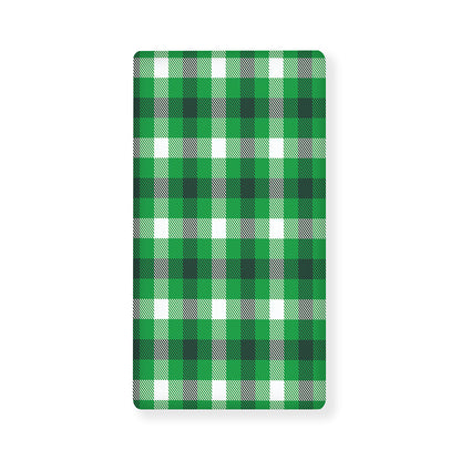 Irish Check Saint Patrick's Day Print Baby Crib Sheet