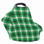 Irish Check Saint Patrick's Day Print Baby Seat Cover