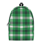 Irish Check Saint Patrick's Day Print Backpack
