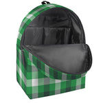 Irish Check Saint Patrick's Day Print Backpack