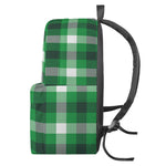 Irish Check Saint Patrick's Day Print Backpack