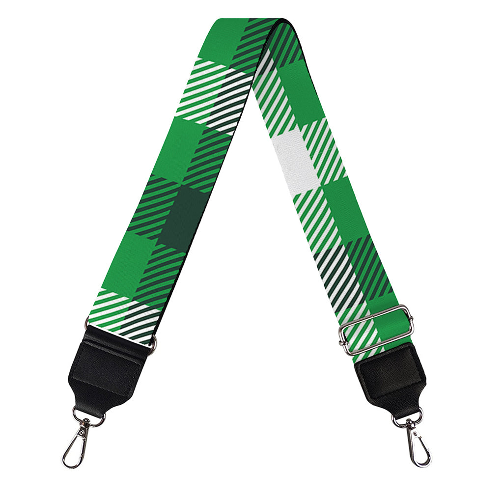 Irish Check Saint Patrick's Day Print Bag Strap
