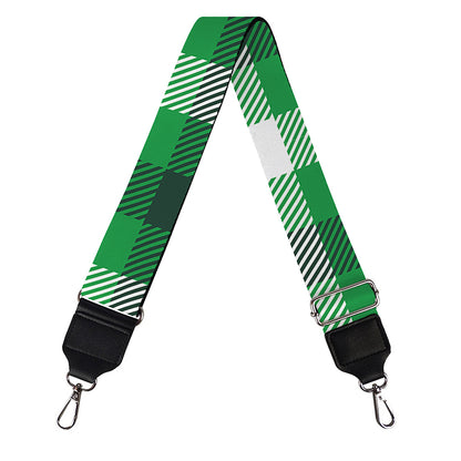 Irish Check Saint Patrick's Day Print Bag Strap