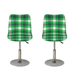 Irish Check Saint Patrick's Day Print Bar Stool Covers