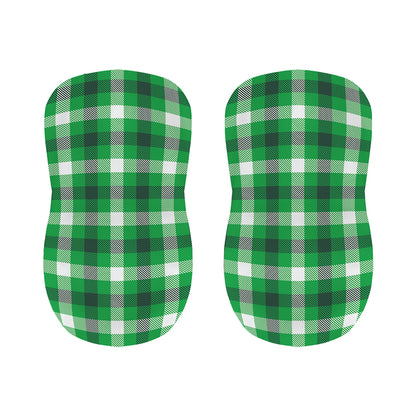 Irish Check Saint Patrick's Day Print Bar Stool Covers