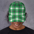 Irish Check Saint Patrick's Day Print Baseball Cap