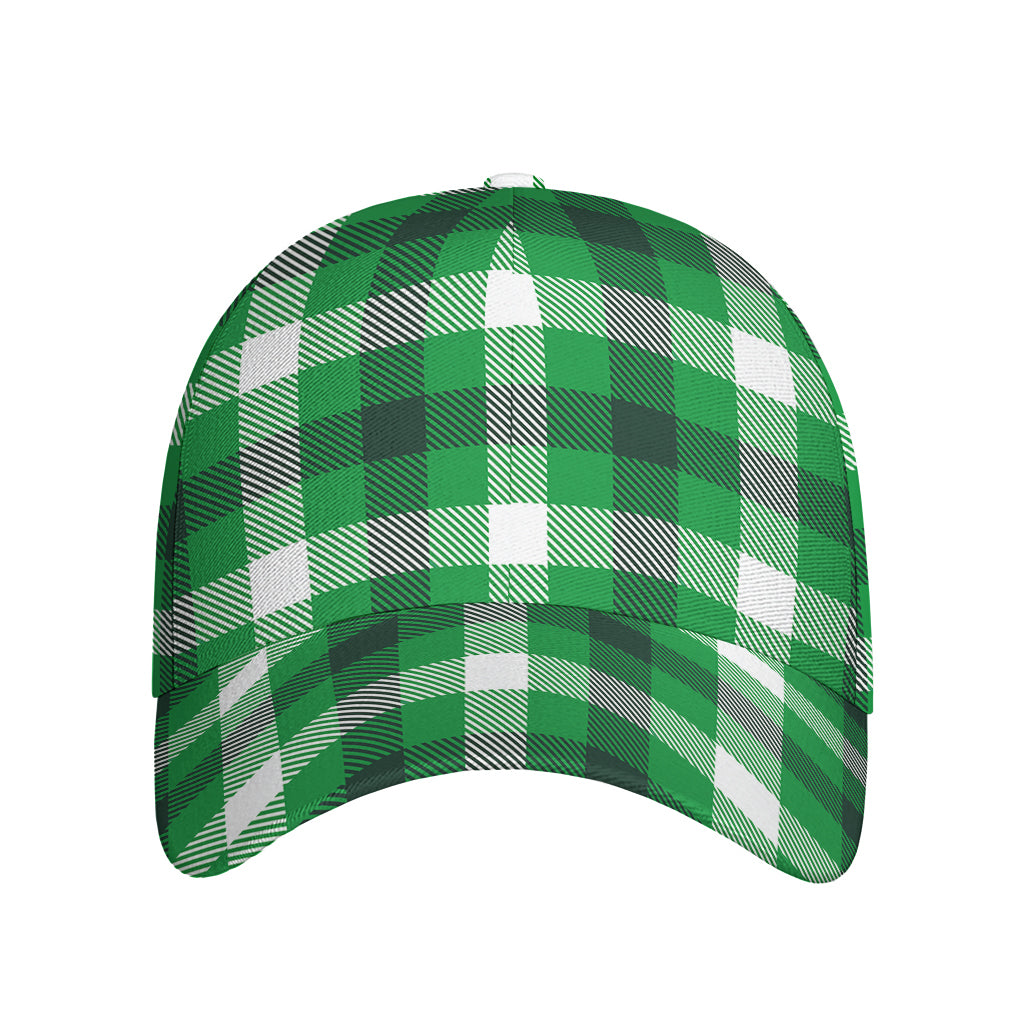 Irish Check Saint Patrick's Day Print Baseball Cap