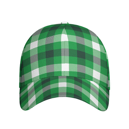 Irish Check Saint Patrick's Day Print Baseball Cap