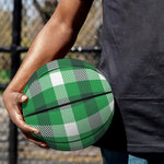 Irish Check Saint Patrick's Day Print Basketball