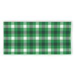 Irish Check Saint Patrick's Day Print Beach Towel