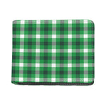 Irish Check Saint Patrick's Day Print Bifold Wallet