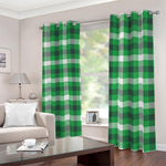 Irish Check Saint Patrick's Day Print Blackout Grommet Curtains