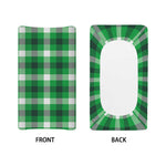 Irish Check Saint Patrick's Day Print Changing Pad Cover