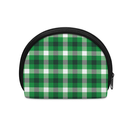 Irish Check Saint Patrick's Day Print Coin Purse