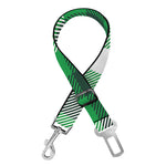 Irish Check Saint Patrick's Day Print Dog Seat Belt