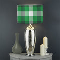 Irish Check Saint Patrick's Day Print Drum Lamp Shade