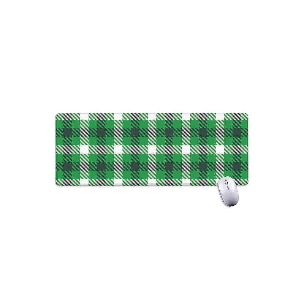 Irish Check Saint Patrick's Day Print Extended Mouse Pad