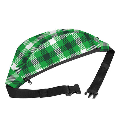 Irish Check Saint Patrick's Day Print Fanny Pack